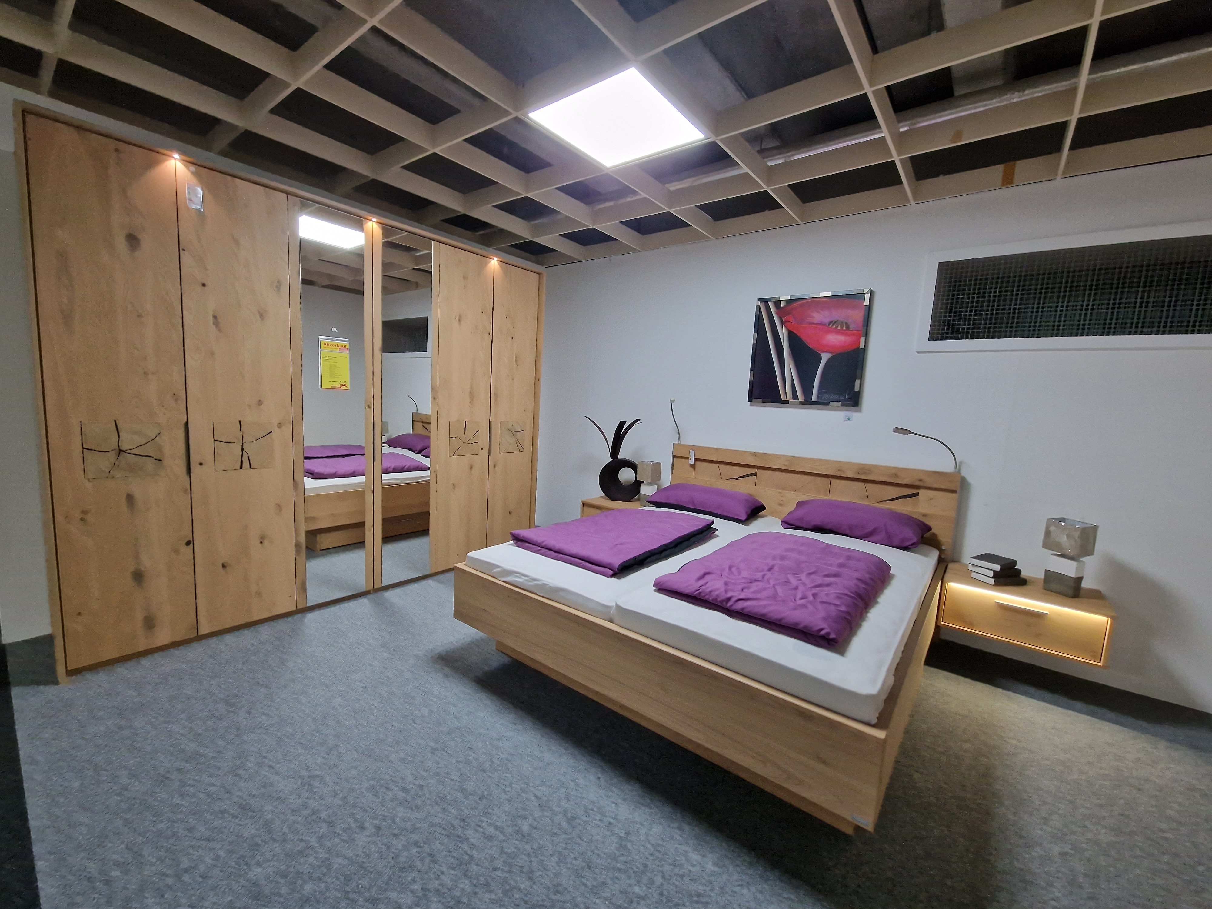 Hochwertiges Massivholz-Schlafzimmer 101008